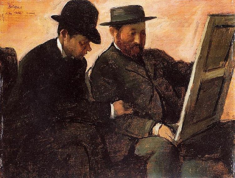 Edgar Degas The Amateurs China oil painting art